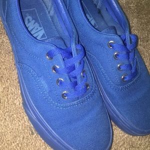 Blue Vans